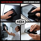 AIDEA Microfiber Cleaning Cloth Black 150PK,Cleaning Rags Shop Towel 12×12" - Image 7
