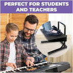 Liquid Stands Ergonomic Guitar Foot Stool Under Desk for Kids - Height Adjustable Elevated Piano Foot Rest- Piano Foot Rest for Beginners - Enhance Comfort and Improve Posture for Long Sessions - Image 6