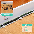 Shappy 36 Inch 50 Pack Large Zip Ties Heavy Duty Wire Ties, White - Image 5