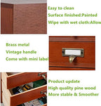 GoooodGift Wooden Drawers Small Wooden Box with Drawer, Brown - Image 6