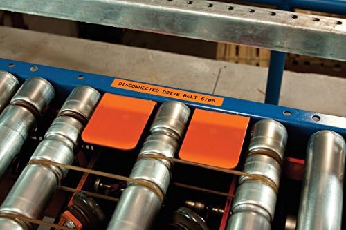 Brady Authentic (M21-500-595-OR) All-Weather Vinyl Label for Indoor/Outdoor ID, Lab and Equipment Labeling, Black on Orange- For M210, M210-LAB, M211, BMP21-PLUS and BMP21-LAB Printers, .5" W, 21' L - Image 5