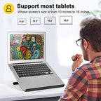 Parblo PR 100 Universal Drawing Tablet Stand Adjustable for 10 to 16 Inches Digital Graphics Drawing Monitors Art Tablets Laptops - Image 3