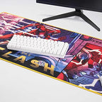 SUBSONIC DC Comics Flash Mouse Pad XXL 35x15 in – Desk Mat Extra Large - Image 2