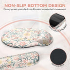 iCasso Desk Pad Mat, Large Mouse Pad and Keyboard Wrist Rest Set - Image 6