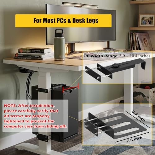 Universal Under Desk PC Mount for Standing Desk - Image 4