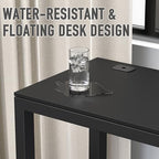 SHW 55 x 60 Commercial-Grade L-Shape Corner Office Computer Desk, Black - Image 5