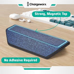 Magnetic Cable Organizer 4 Pack, Weighted Non-Adhesive Cord Holder for Desk - Image 3