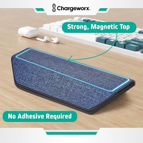 Magnetic Cable Organizer 4 Pack, Weighted Non-Adhesive Cord Holder for Desk - Image 3