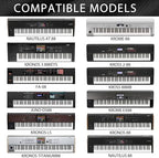 Musiin 88 Keys Piano Keyboard Cover Compatible with KRONOS 3,Roland FA-08 - Image 6