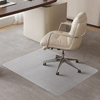 Office Chair Mat for Carpet Floors, Desk Mats 48"X36" for Rolling Desk on Low Pile Carpets, Rectangle Computer Gaming Plastic Floor Mats for Office Chair on Carpet, Flat Without Curling by SHAREWIN