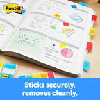 Post-it Tabs 0.4" x 2.8", 4 Assorted Colors, 24-Pack, Model 676-AYPV - Image 5