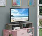 Convenience Concepts Designs2Go Wide TV Riser 42", for TVs up to 46" - Contemporary TV or Computer Riser for Living Room, Modern Office, Den, Faux Birch - Image 2