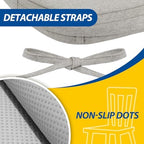 AAAAAcessories Chair Cushions for Dining Chairs, 17 x 16 x 2 in, Set of 2 - Image 5