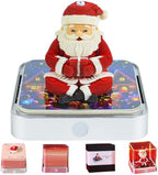 2027 3D Paper Carving Desk Calendar With LED Light (Panoramic Santa Claus) by Divtada