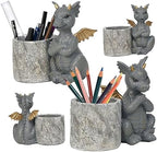 Guichifun Dragon Pen Holders Home Décor Set of 2 by Guichifun