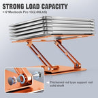 Laptop Stand for desk(360°Rotating),Aluminum laptop Riser for 10-16"Laptops - Image 4
