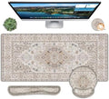 Mousepad Set，Keyboard Mat+Wrist Support Mouse Pad+Wrist Rest Pad+Coaster by Unknown