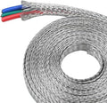 Tinned Copper Metal Braid Sleeving Wire Shielding 5/16inch-22ft by BuyUneed