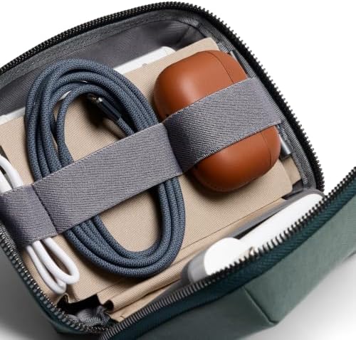 Bellroy Tech Kit Compact, Tech Accessories Organizer - Everglade - Image 3