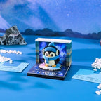 2027 3D Paper Carving Desk Calendar With LED Light (Aurora Penguin) - Image 3