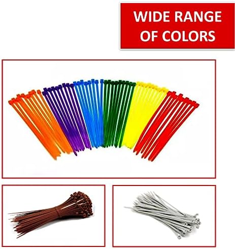 Kable Kontrol Cable Zip Ties, 14 Inch, 3500 Pcs, HD 120lbs Test, Orange - Image 5