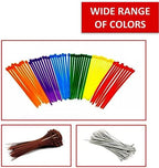 Kable Kontrol Cable Zip Ties, 14 Inch, 3500 Pcs, HD 120lbs Test, Purple - Image 5