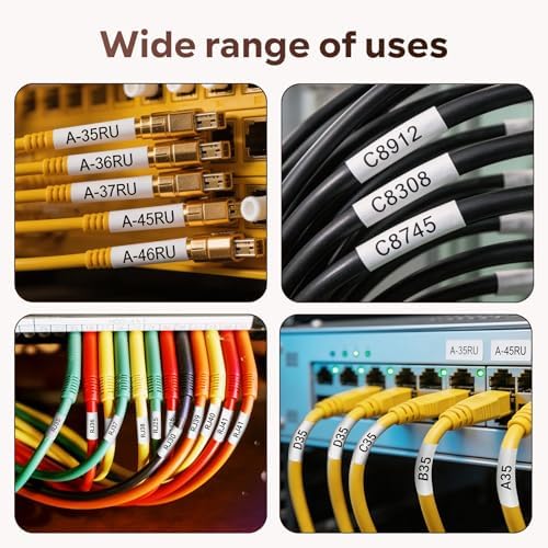 Compatible with DYMO 18055 Heat Shrink Tube Labels - Image 6