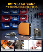 Heat Shrink Wire Label Maker, Industrial Label Printer Bluetooth & Portable - Image 2