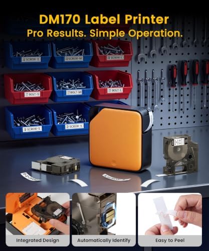 Heat Shrink Wire Label Maker, Industrial Label Printer Bluetooth & Portable - Image 2