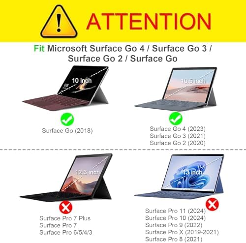 Case for Microsoft Surface Go 1/2/3/4 10.5 inch 2018/2020/2021/2023 - Image 2
