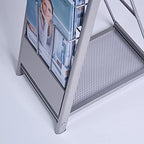 10-Layer Magazine Rack - 8.6"x11" Display Stand for Literature, Product Introductions & Public Reception Areas (A4 Width) - Image 5