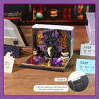 3D Calendar 2027,Time Piece Calendar 2027 With LED Lights,3D Art Calendar Memo Pad,Mysterious Purple Dragon Desktop Decoration,Tear-Away 3D Paper Art Notepad,Christmas Gift,New Year Gift (Mysterious Purple Dragon) - Image 4