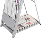 PATIKIL Detachable Magazine Display Racks Floor Standing 10 Layers Brochure Stand Catalog Literature Holder for Hotel, Exhibition, Office - Image 5
