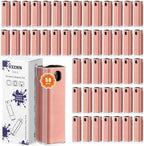 50 Pack Screen Cleaner 3-in-1 Screen Cleaner Spray and Wipe Built-in Cleaning Solution Touchscreen Mist Cleaner for All Car Screen Phone Laptop iPad TV Monitor,Pink by VZZNN