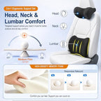 Allaboutsla Lumbar Back Support Pillow for Car, Neck Headrest Pillow Set - Image 4