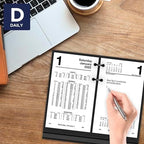 2022 Daily Desk Calendar Refill by AT-A-GLANCE, 3-1/2" x 6", Standard, Financial (S17050) - Image 2