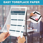 Leinuosen 24 Pack Magnetic Sign Holders Wall Mount Document Frame,Silver - Image 3