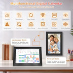 10.1-Inch Digital Wall Calendar—No Subscription Smart Home Scheduling - Image 3