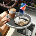 Car Desk for Laptop 360° Rotating Tesla Tray with Cup Holder Phone Stand by Unknown