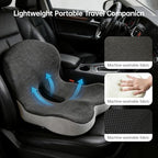 L-Shaped Memory Foam Seat Cushion with Back Support for Office Chair - Image 5