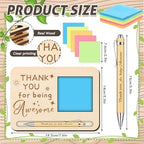 Dispowreath 10 Set Employee Christmas Appreciation Gift Sticky Note Holder - Image 2