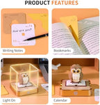 3D Memo Pad Time Piece Calendar 2027, 3D Tear-Off Art Desk Calendar 2027, Creative 3D Memo Pad Paper Art Tree House DIY Paper Carving Decoration (Magic Eagle) - Image 7