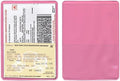 StoreSMART® - Pink-Back Auto Insurance & ID Card Holders - 200 Pack - RFS20-PK200 by StoreSMART