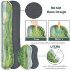 ToLuLu Extended Gaming Mouse Pad, Memory Foam Keyboard Mouse Wrist Rest Set - Image 5