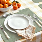 homing Faux Leather Heat Resistant Placemats 6 Packs - Image 7