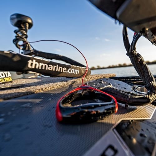 T-H Marine G‑Force Troll Jacket Cable Sleeve - 60" Neoprene Trolling Motor Wire Organizer, 2 mm Heavy‑Duty Wrap with Hook & Loop, Fits Most Bow‑Mount Setups, Protects & Bundles Cables - Image 4