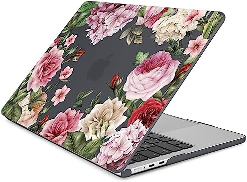 Batianda LumiArt Case for MacBook Air 13.6" M2-M5 Chip, Vintage Rose - Image 2