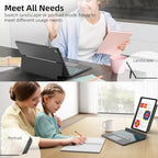 JUQITECH Magnetic Trackpad Keyboard Case for Samsung Galaxy Tab S6 Lite - Image 3