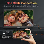 KYY Portable Monitor 15.6'' FHD 1080P USB C HDMI Gaming Monitor (Pack of 2) - Image 4