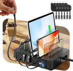 SooPii HomeHub H1 60W Charging Station for Multiple Devices, Black by Soopii